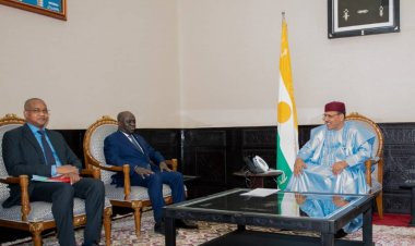 Audience entre le Président de la République du Niger et le Secrétaire Exécutif du Conseil de l'Entente