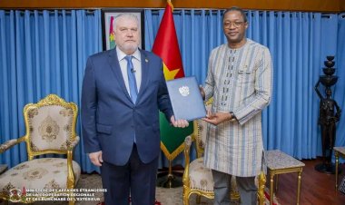 Igor Martynov prend ses fonctions d'ambassadeur de Russie au Burkina Faso